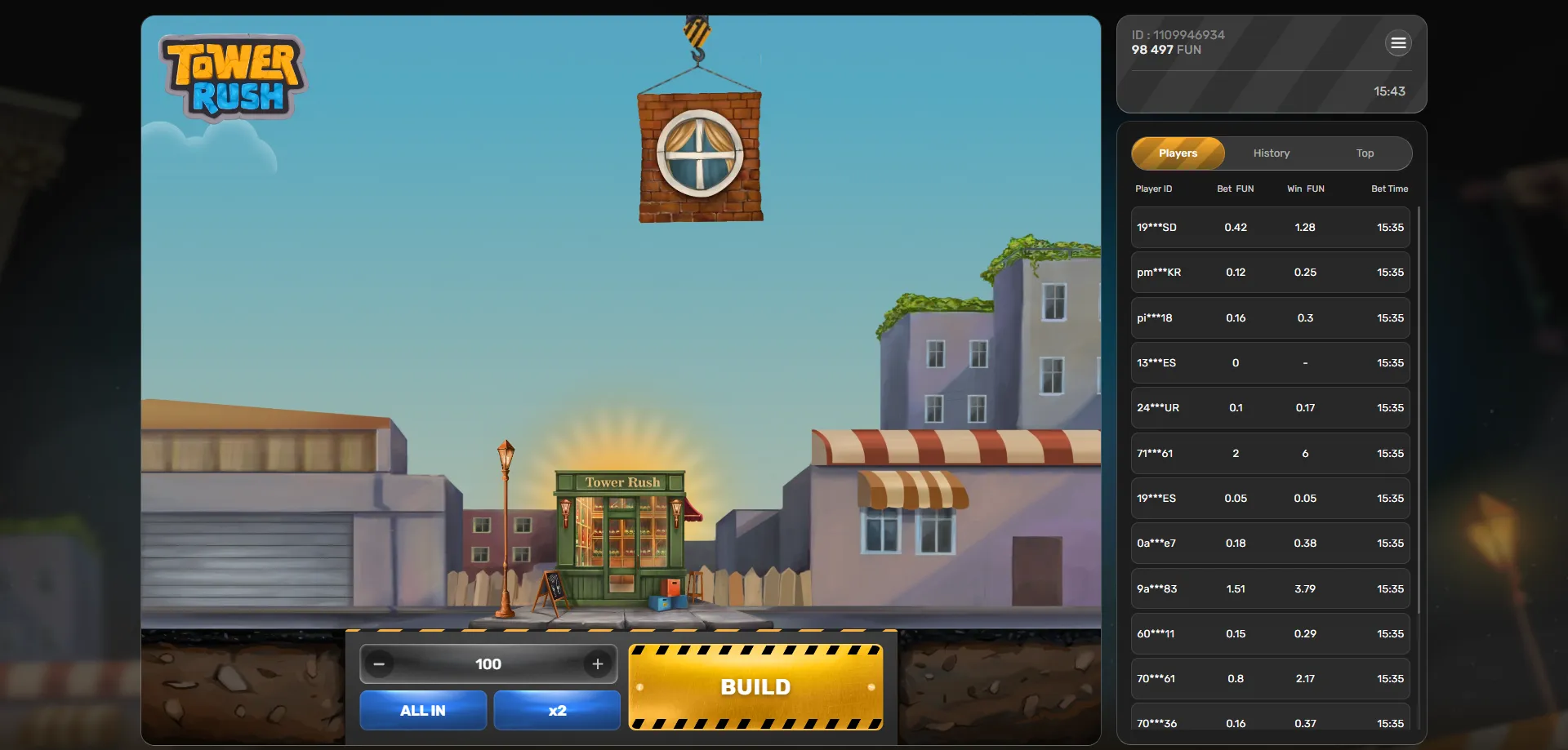 Tower Rush mobile game on Android and iOS – play on any device