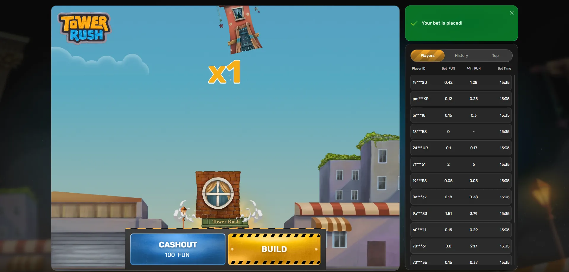 Fast UPI and Paytm deposits and withdrawals at Tower Rush casino India