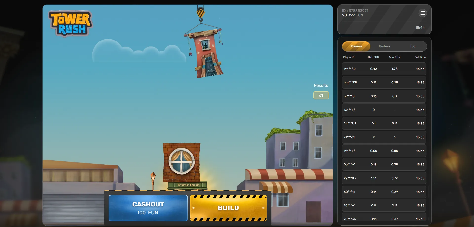 Tower Rush casino welcome bonus for Indian players – INR deposits